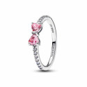 Anillo Lazo Rosa Brillante Pandora - 193510C01