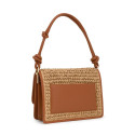 Bandolera M Audree Rafia Camel TOUS