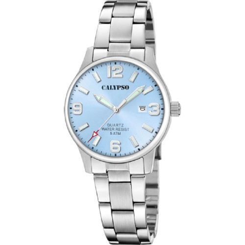 Reloj Acero Mujer Esfera Azul CALYPSO