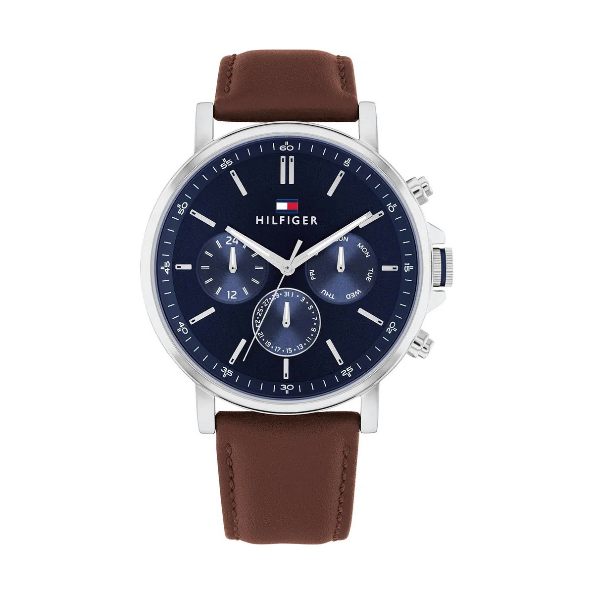 Reloj Esfera Azul Correa Piel TOMMY HILFIGER