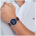 Reloj Esfera Azul Correa Piel TOMMY HILFIGER