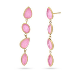 Pendientes gota rosa ANARTXY