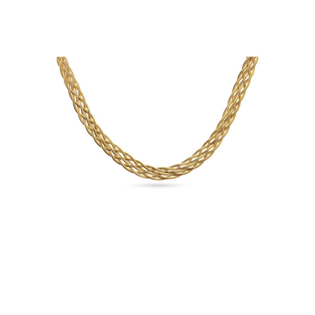 Collar trenzado serpiente ANARTXY