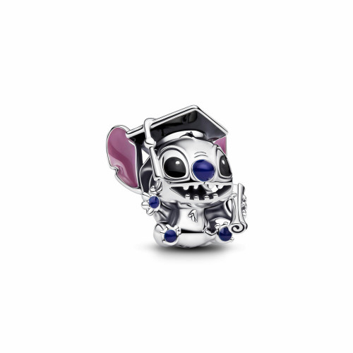 Charm de Graduación Stitch de Disney PANDORA