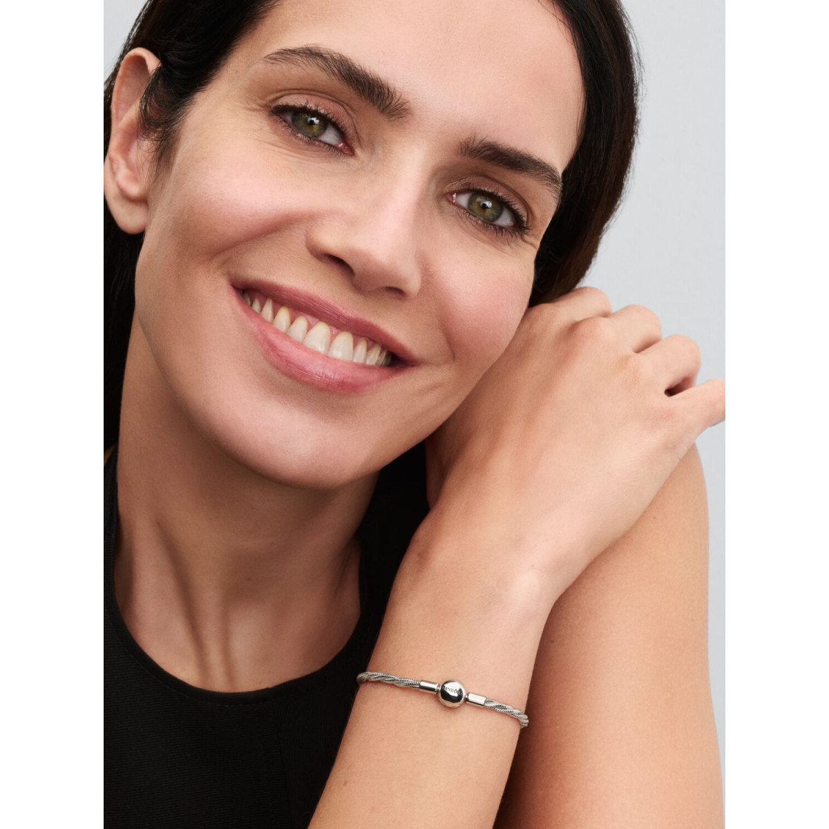 Pulsera Cadena de Serpiente Trenzada PANDORA - 593757C00