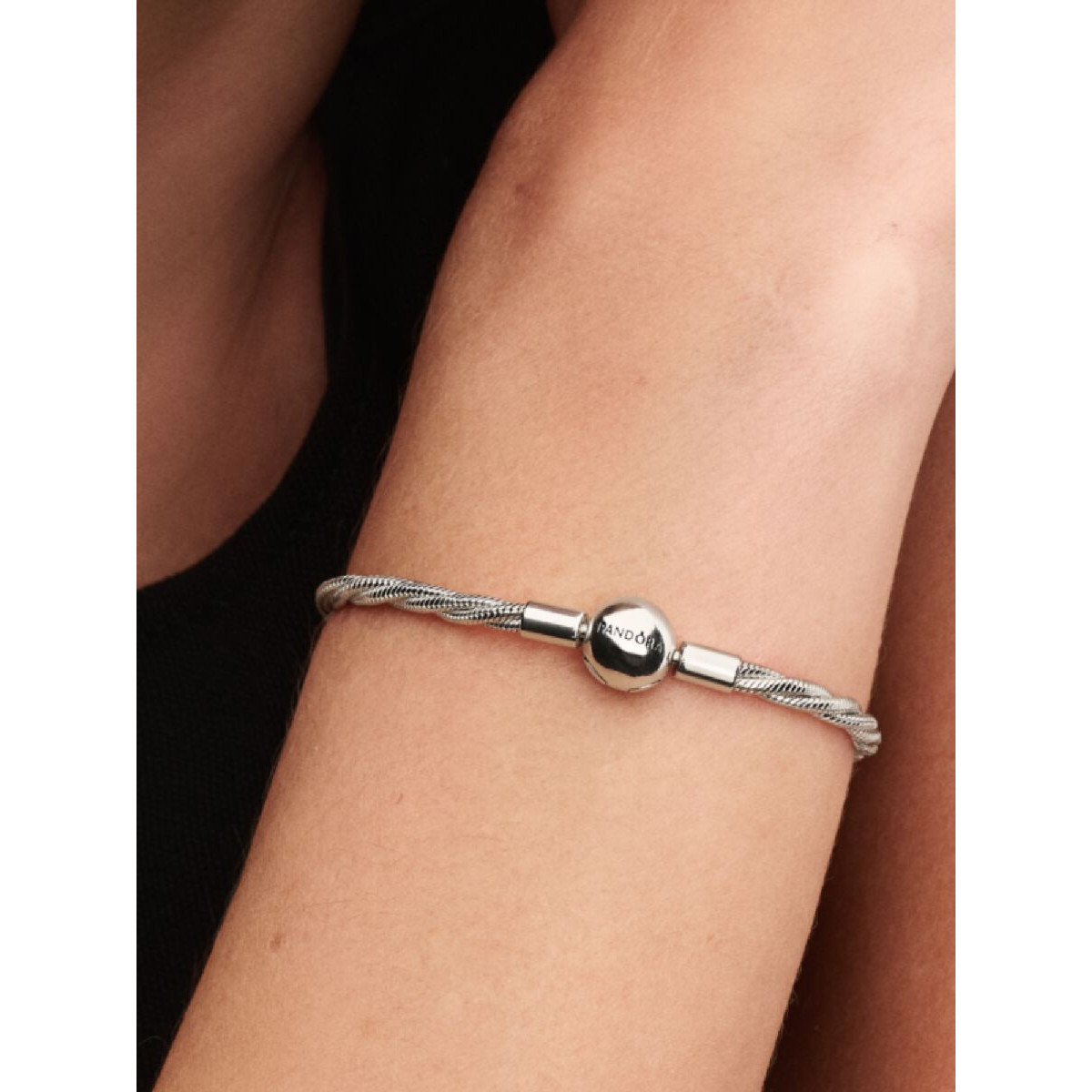 Pulsera Cadena de Serpiente Trenzada PANDORA - 593757C00