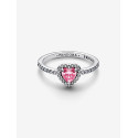 Anillo Corazón Rosa Elevado PANDORA - 198421C03