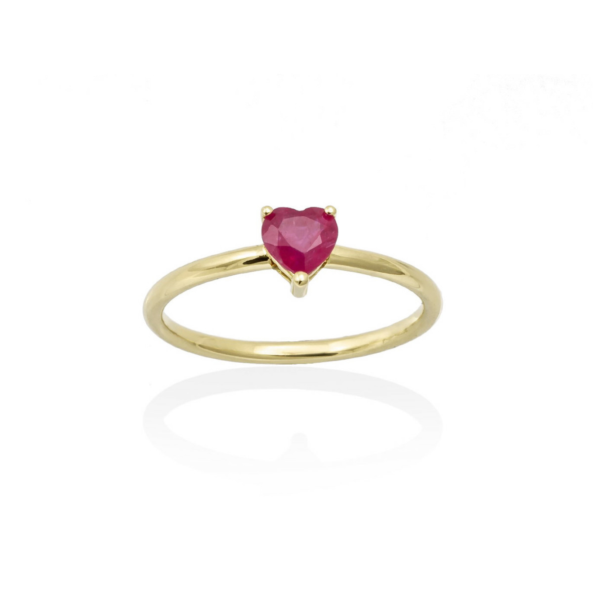 Anillo Oro y Rubi MARINA GARCIA