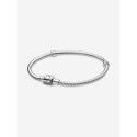 Pulsera Pandora Moments Cadena de Serpiente con Cierre de Barril PANDORA