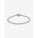 Pulsera Pandora Moments Cadena de Serpiente con Cierre de Barril PANDORA - 598816C00