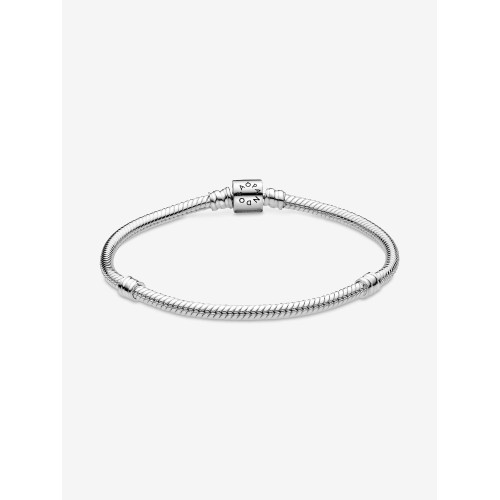 Pulsera Pandora Moments Cadena de Serpiente con Cierre de Barril PANDORA