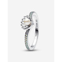Anillo Perla Cultivada de Agua Dulce Tratada Concha Princesa Ariel de DisneyPANDORA - 193654C01