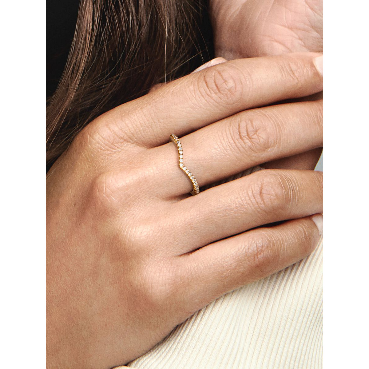 Anillo Deseo Clásico ResplandecientePANDORA - 168758C01