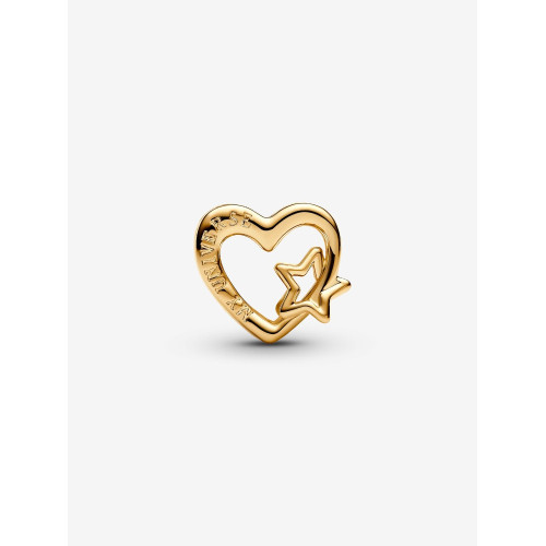 Charm de Filigrana Familia Corazón y EstrellaPANDORA