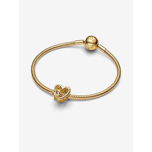 Charm de Filigrana Familia Corazón y EstrellaPANDORA
