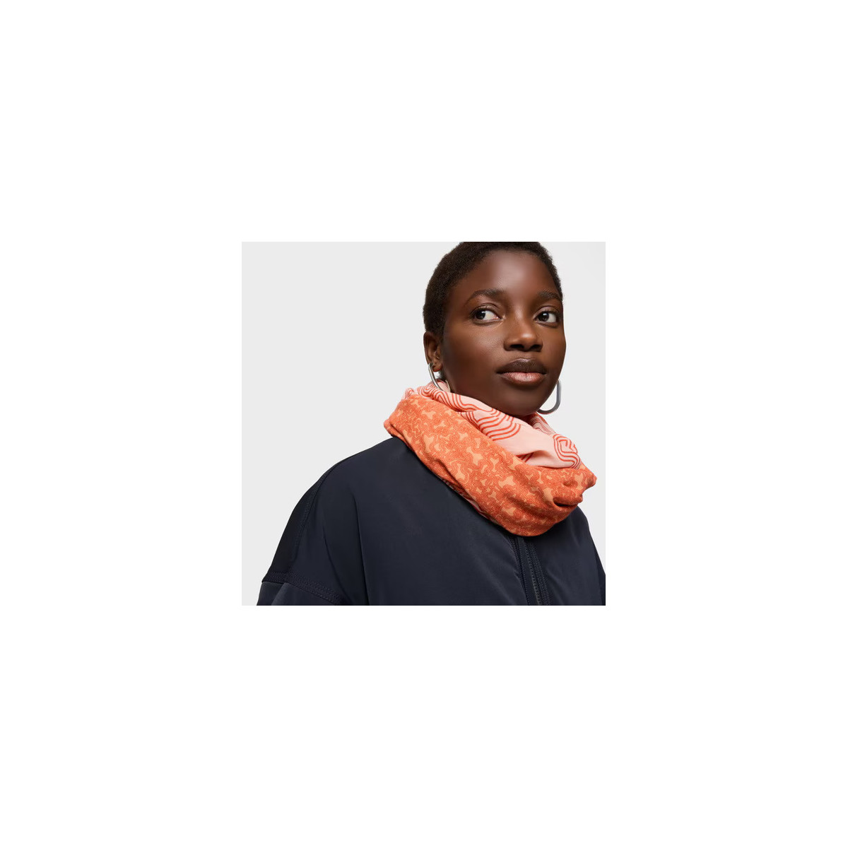 Foulard naranja Kaos Mini Lines TOUS