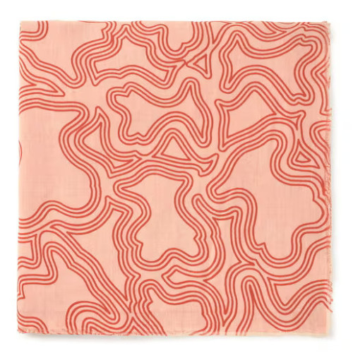 Foulard naranja Kaos Mini Lines TOUS