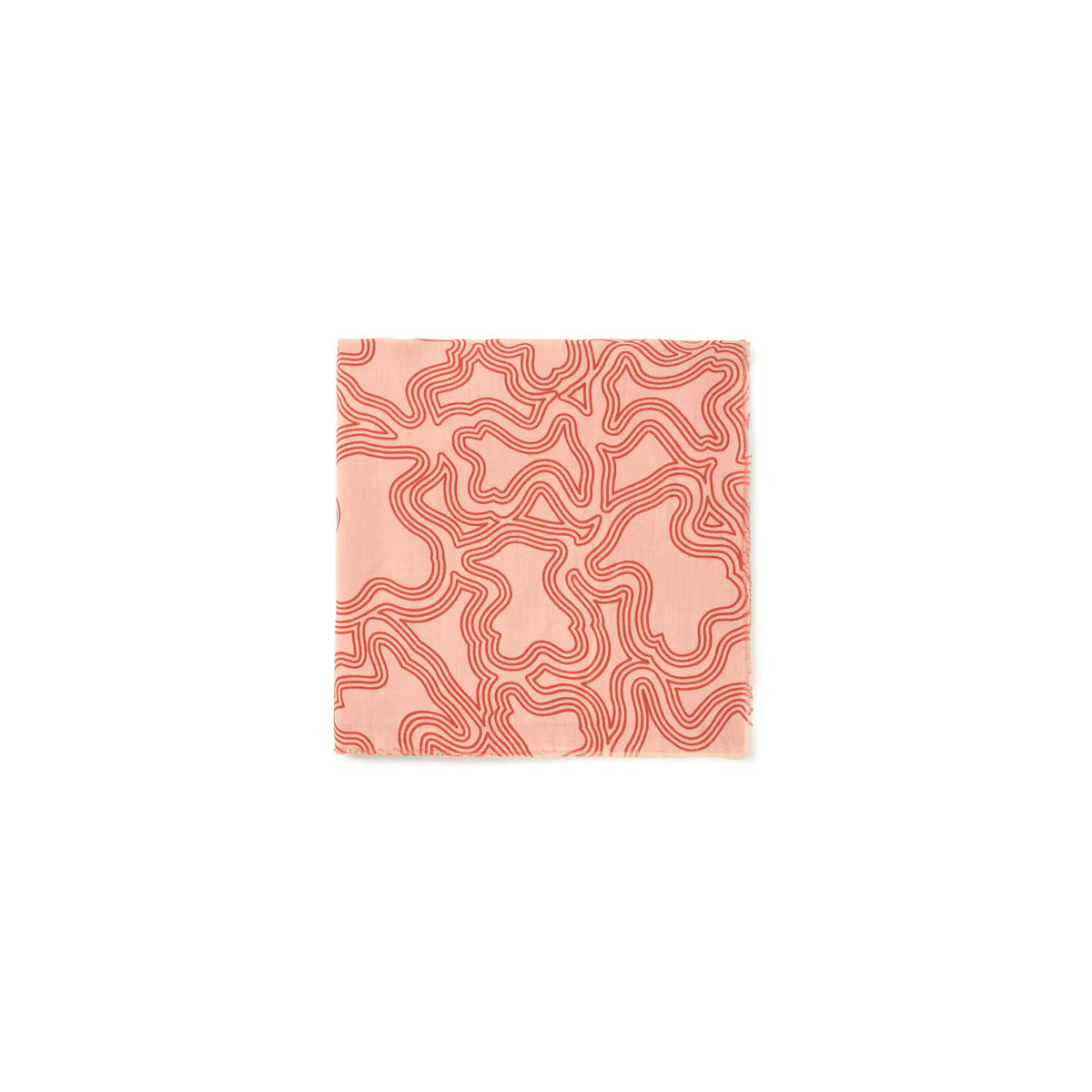 Foulard naranja Kaos Mini Lines TOUS