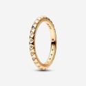 Anillo Pirámides de Pandora MERecubrimiento en oro de 14k PANDORA ME