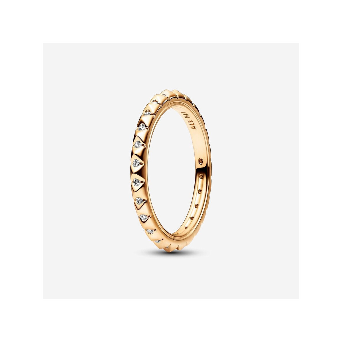 Anillo Pirámides de Pandora MERecubrimiento en oro de 14k PANDORA ME