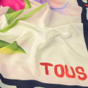 Pañuelo cuadrado rosa claro TOUS Summer Daisies