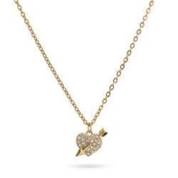 Collar corazon dorado ANARTXY