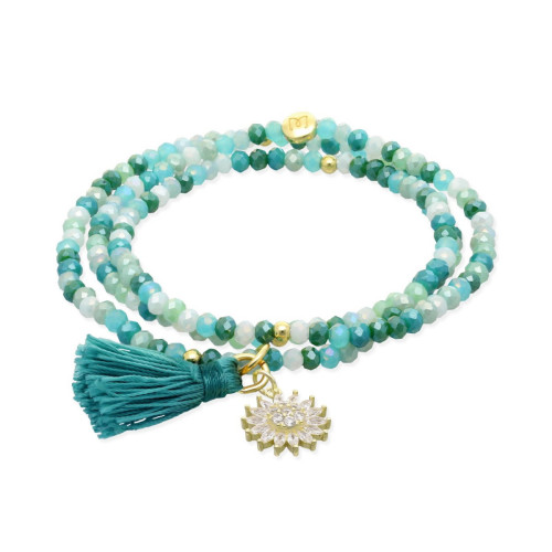 Pulsera ZEN MINT con sol MARINA GARCIA