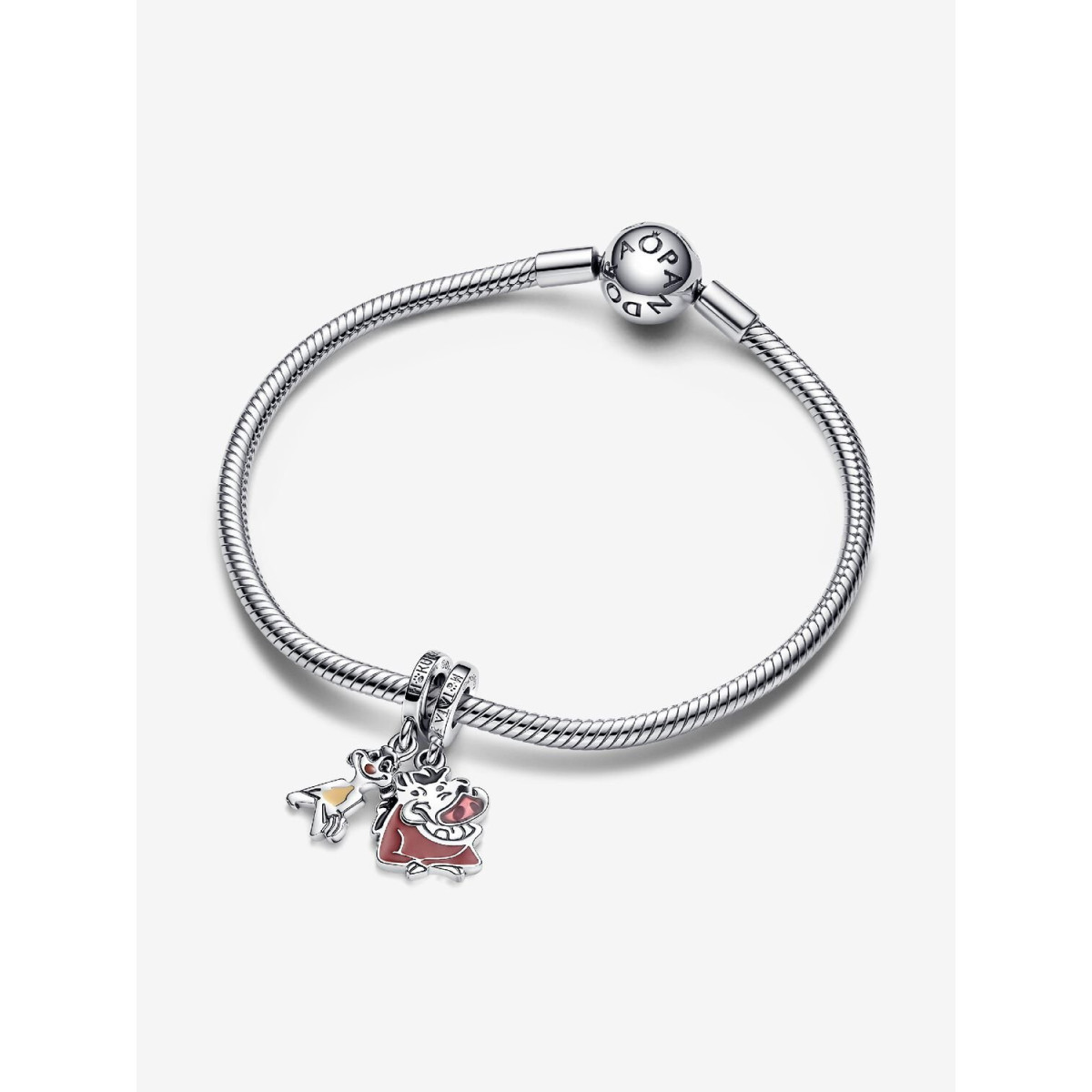 Charm Colgante Divisible Timón y Pumba El Rey León de DisneyPANDORA