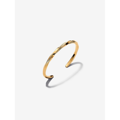 OPEN BANGLE PANDORA DORADA