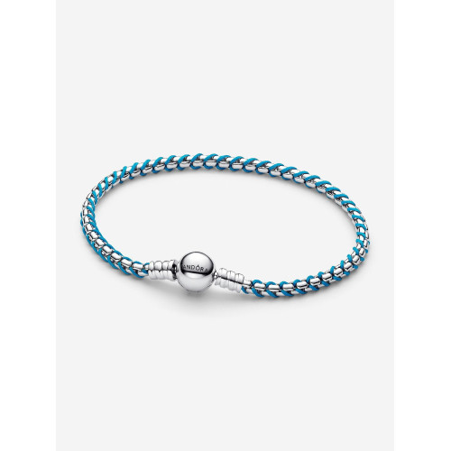 PULSERA PANDORA HILO AZUL