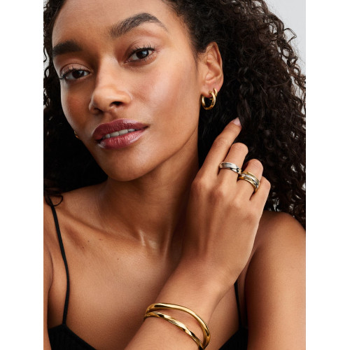 OPEN BANGLE PANDORA DORADA