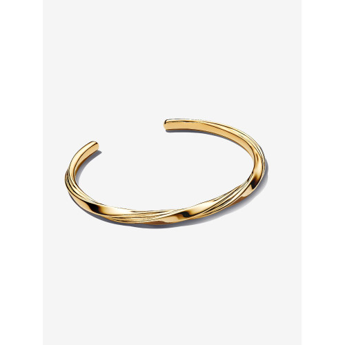 OPEN BANGLE PANDORA DORADA