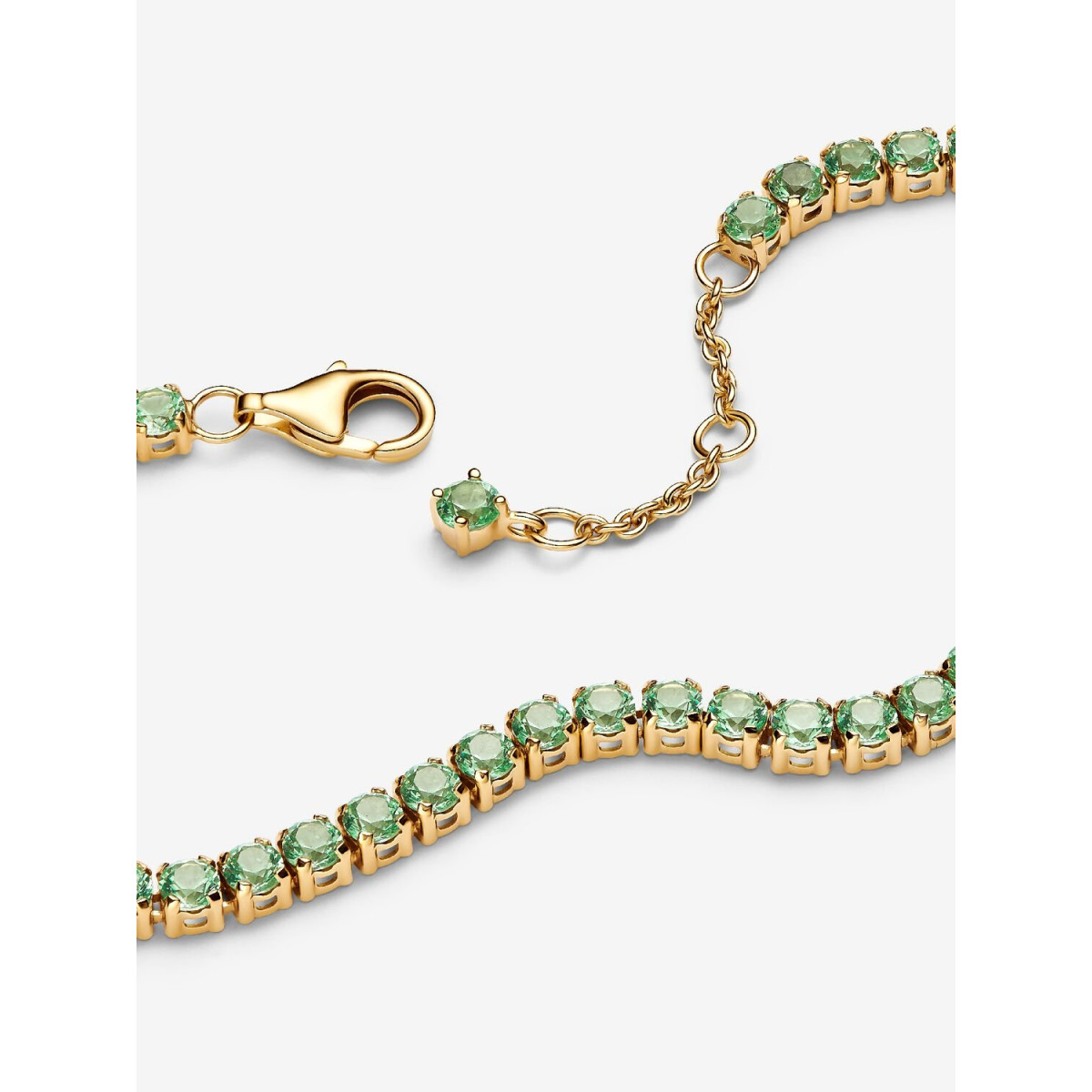 Pulsera Tenis Verde BrillantePANDORA - 561469C02
