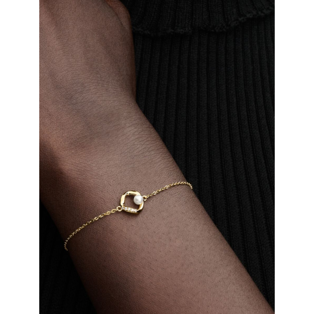 14K GOLD BRACELET FRESHWATER PEARL - 563830C01