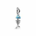 Charm Colgante Espina Pez Color Turquesa PANDORA