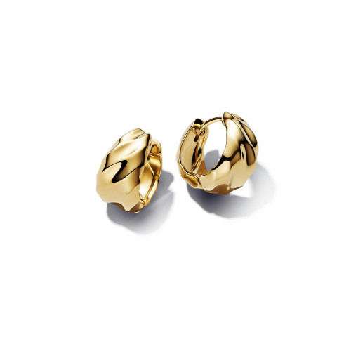 Pendientes de Aro OnduladosPANDORA
