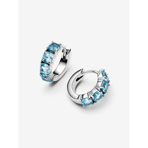 Pendientes de Aro Azul ClaroPANDORA