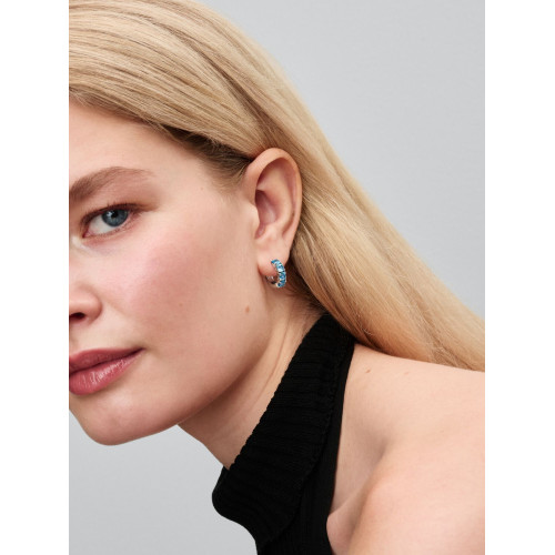 Pendientes de Aro Azul ClaroPANDORA