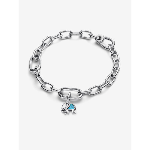 Charm MIni Colgante Elefante Azul Turquesa PANDORA