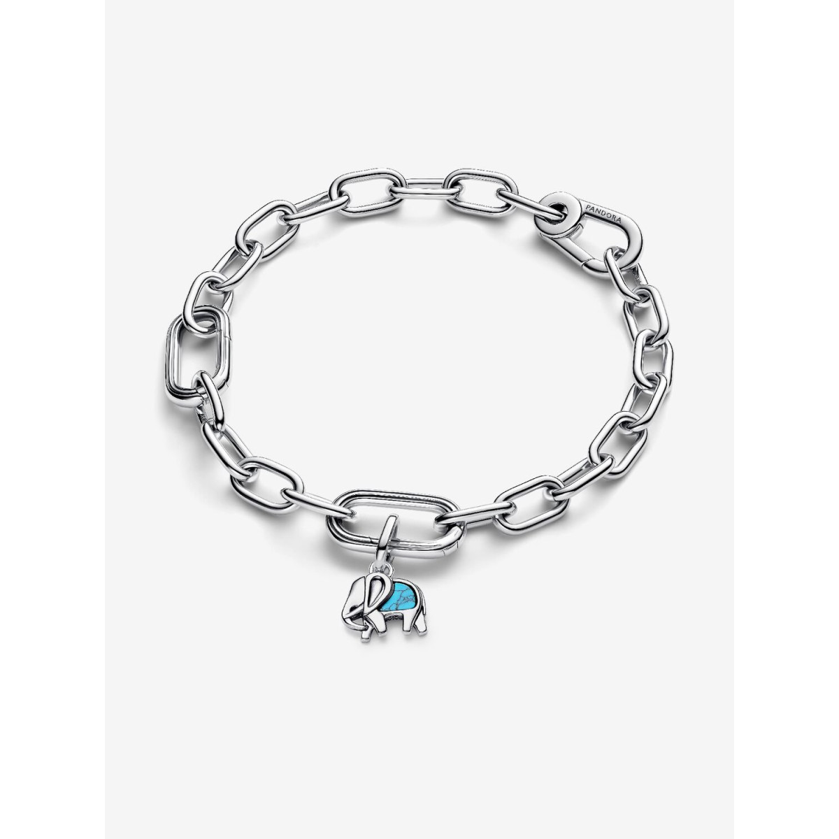 Charm MIni Colgante Elefante Azul Turquesa PANDORA
