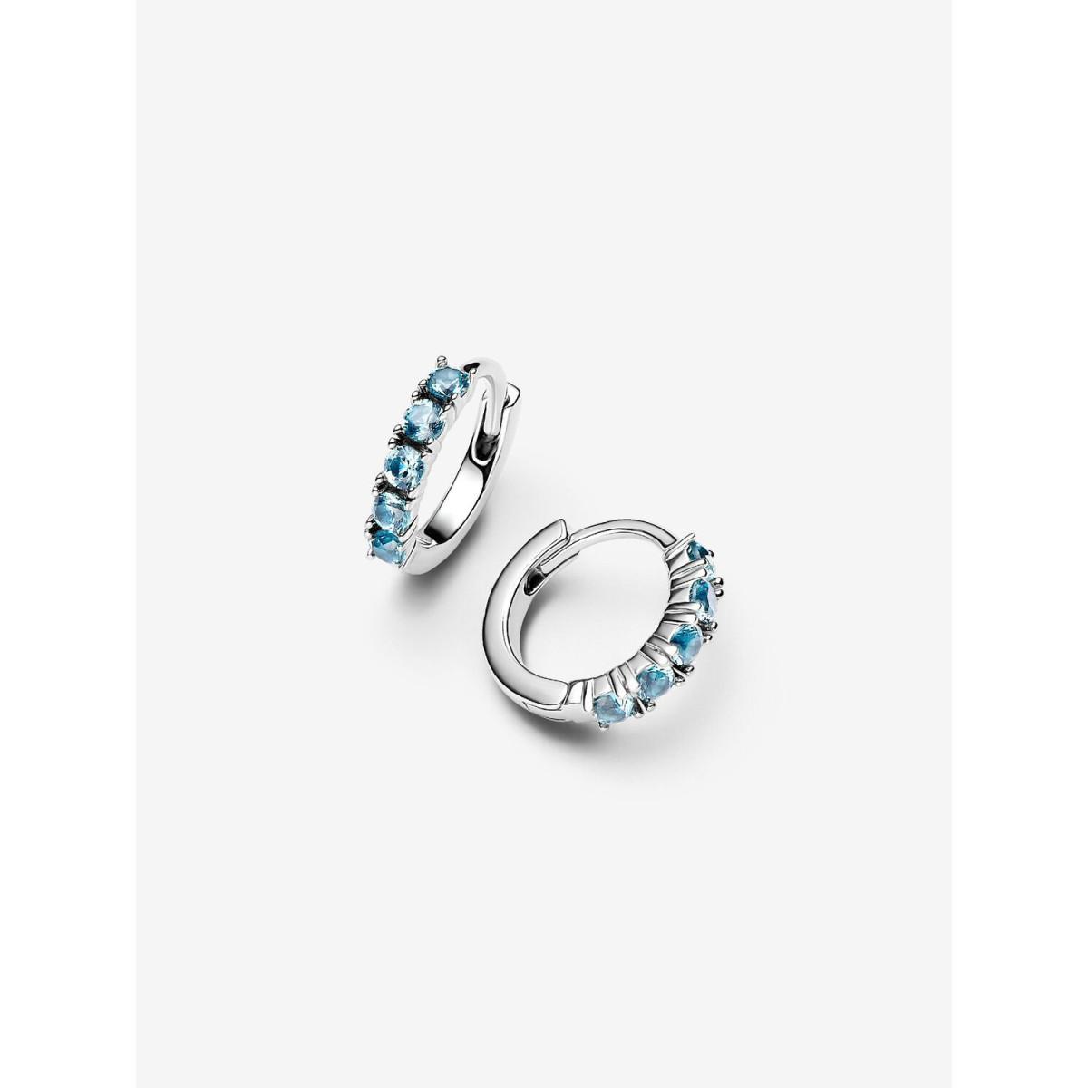 Pendientes Abrazo Azul ClaroPANDORA