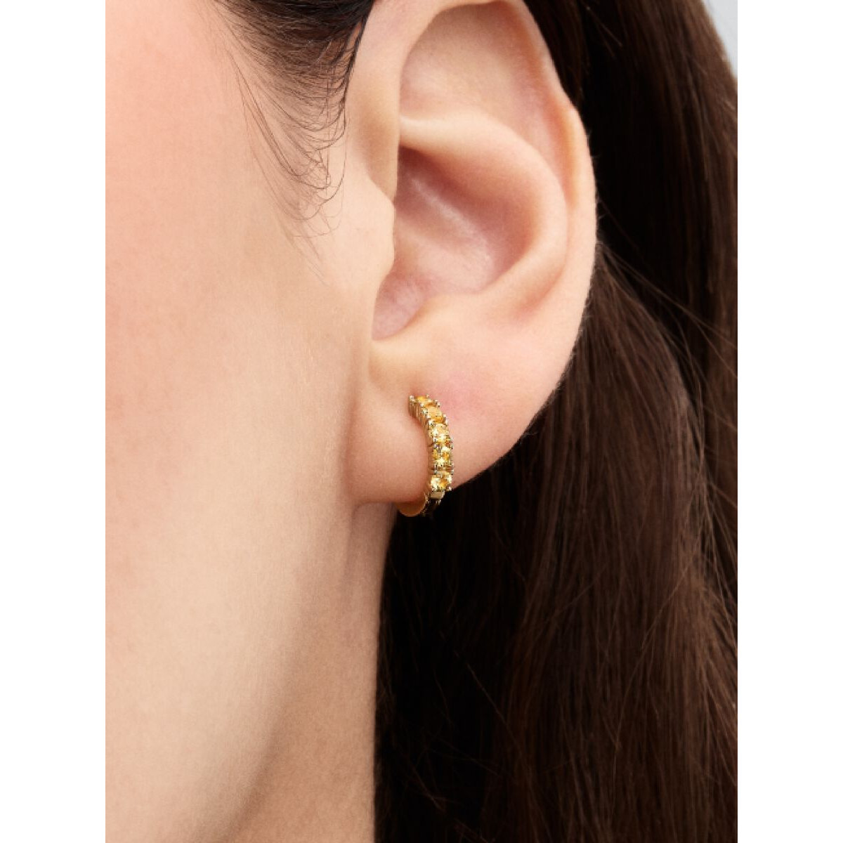 Pendientes Abrazo AmarilloPANDORA