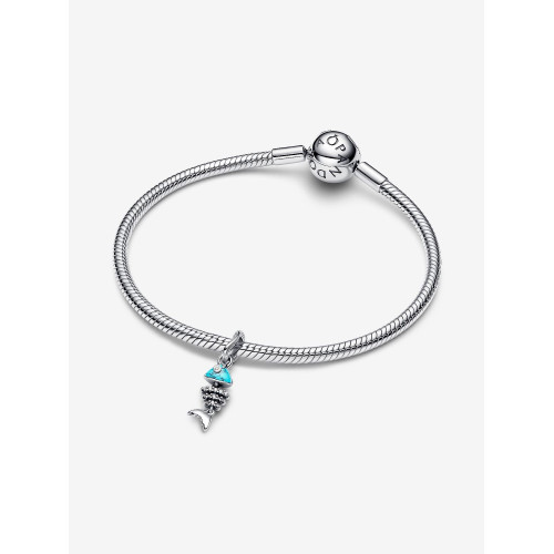 Charm Colgante Espina Pez Color Turquesa PANDORA