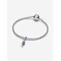 Charm Colgante Espina Pez Color Turquesa PANDORA