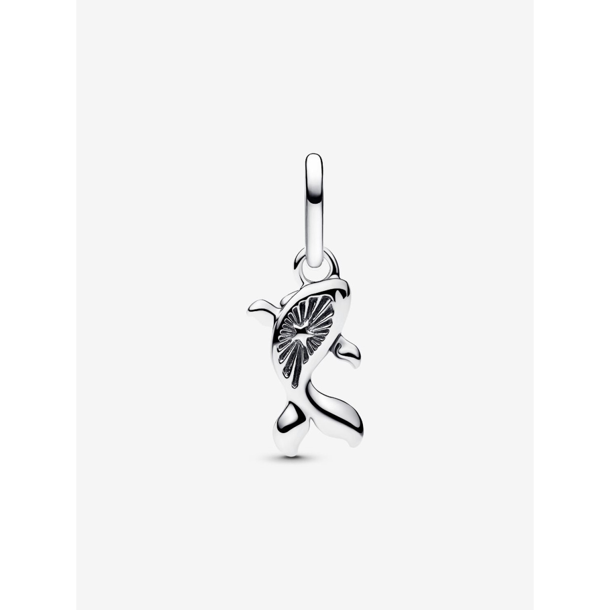 Charm MIni Colgante Pez Koi de Cristal de Murano Rojo PANDORA