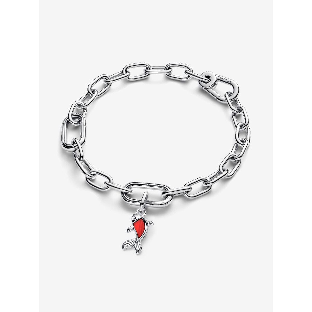 Charm MIni Colgante Pez Koi de Cristal de Murano Rojo PANDORA