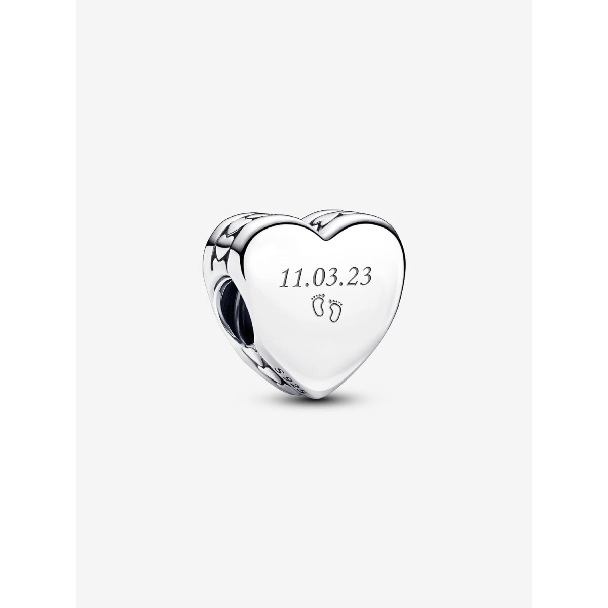 Pandora Charm Corazón Grabable