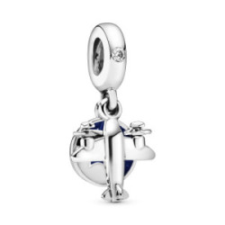 Charm colgante en plata de ley AvionetaPANDORA