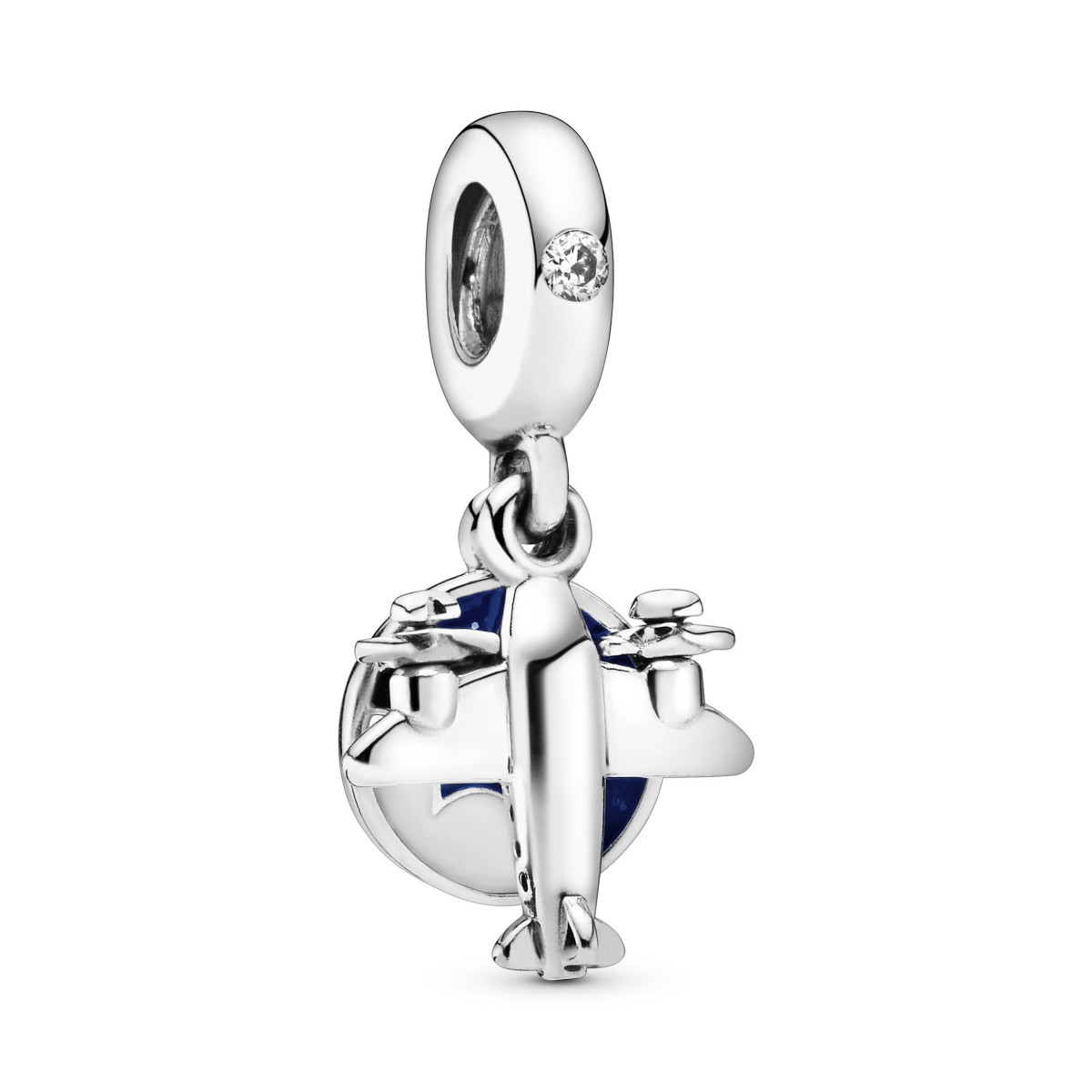 Charm colgante en plata de ley AvionetaPANDORA