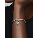 Charm colgante en plata de ley AvionetaPANDORA